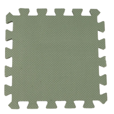 Baby Dan – mata piankowa do zabawy soft green | Pan Piksel