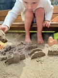 WOOPIE GREEN Zestaw do Piasku z Wózkiem 13 el. BIODEGRADOWALNY ORGANICZNY MATERIAŁ | Pan Piksel