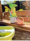 WOOPIE GREEN Zestaw do Piasku z Wózkiem 13 el. BIODEGRADOWALNY ORGANICZNY MATERIAŁ | Pan Piksel