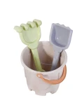 WOOPIE GREEN Zestaw do Piasku z Wiaderkiem i Samochodzikiem 10 el. BIODEGRADOWALNY ORGANICZNY MATERIAŁ | Pan Piksel