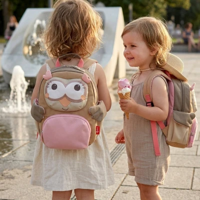 SIGIKID Plecak dziecięcy Sowa kolorowy plecak 26 cm 52 l | Pan Piksel