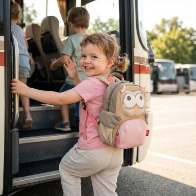 SIGIKID Plecak dziecięcy Sowa kolorowy plecak 26 cm 52 l | Pan Piksel