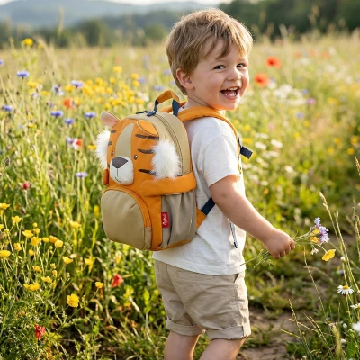 SIGIKID Plecak dziecięcy Tygrys pomarańczowy plecak 26 cm | Pan Piksel
