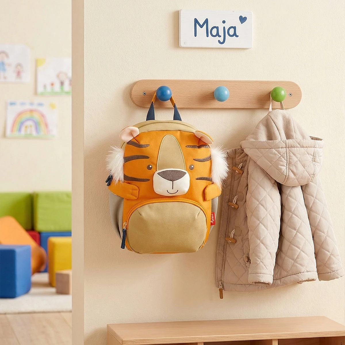 SIGIKID Plecak dziecięcy Tygrys pomarańczowy plecak 26 cm | Pan Piksel