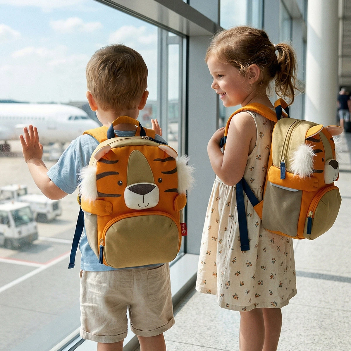 SIGIKID Plecak dziecięcy Tygrys pomarańczowy plecak 26 cm | Pan Piksel