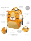 SIGIKID Plecak dziecięcy Tygrys pomarańczowy plecak 26 cm | Pan Piksel
