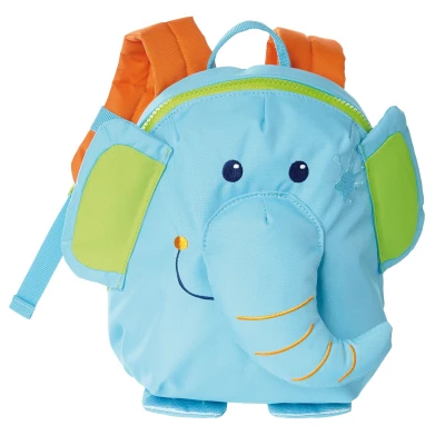 SIGIKID Plecak dziecięcy Słoń turkusowy lekki plecak do przedszkola 24 cm | Pan Piksel