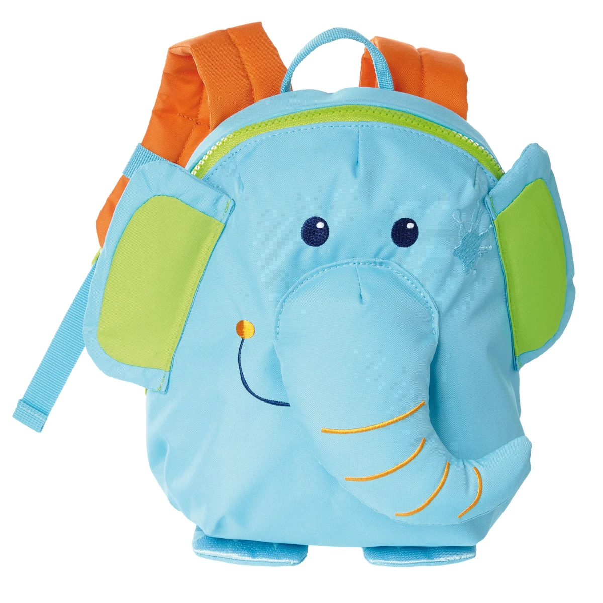 SIGIKID Plecak dziecięcy Słoń turkusowy lekki plecak do przedszkola 24 cm | Pan Piksel
