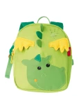 SIGIKID Plecak dziecięcy Smok zielony lekki plecak do przedszkola 24 cm | Pan Piksel