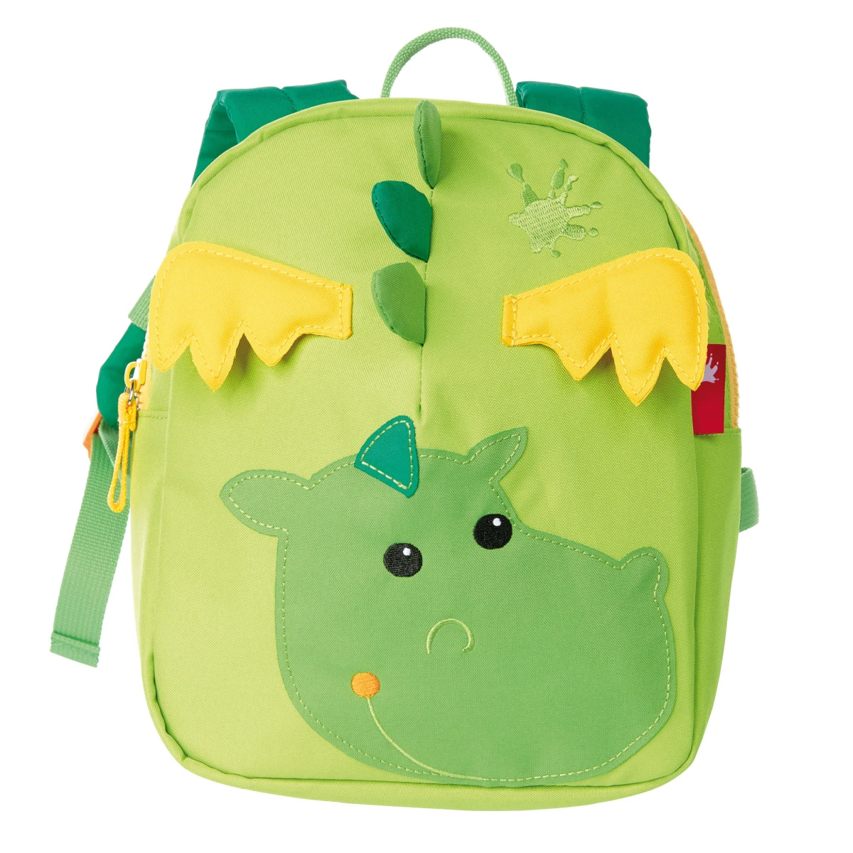 SIGIKID Plecak dziecięcy Smok zielony lekki plecak do przedszkola 24 cm | Pan Piksel