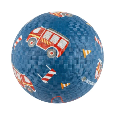 SIGIKID Piłka dla dzieci Staż pożarna 17 cm kauczukowa | Pan Piksel