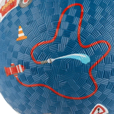 SIGIKID Piłka dla dzieci Staż pożarna 17 cm kauczukowa | Pan Piksel