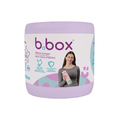 B.BOX Nakładka na butelkę 690 ml Lilac Love | Pan Piksel