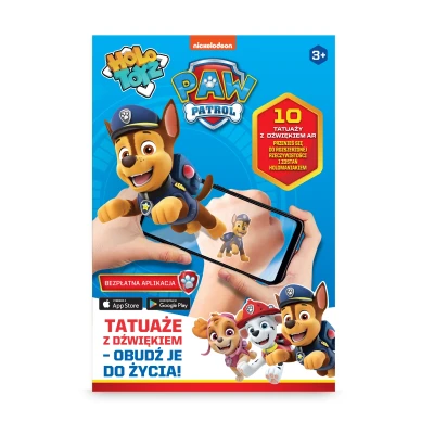 HOLOTOYZ Tatuaże dla dzieci AR Display Psi Patrol | Pan Piksel