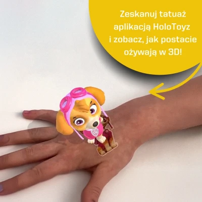 HOLOTOYZ Tatuaże dla dzieci AR Display Psi Patrol | Pan Piksel