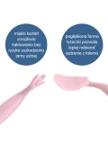 B.BOX Pierwsze sztućce BLW dla niemowląt Blush | Pan Piksel