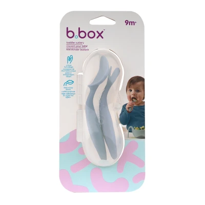 B.BOX Pierwsze sztućce BLW dla niemowląt Ocean | Pan Piksel