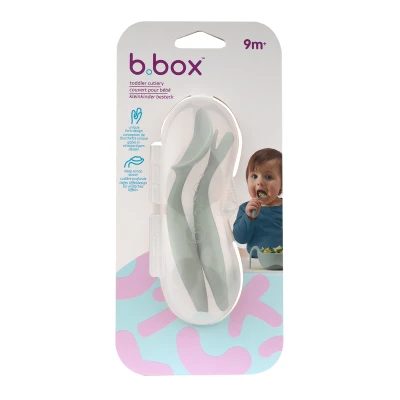 B.BOX Pierwsze sztućce BLW dla niemowląt Sage | Pan Piksel
