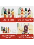 TOPBRIGHT Gra do nauki kolorów i liczb Dino 36m+ | Pan Piksel