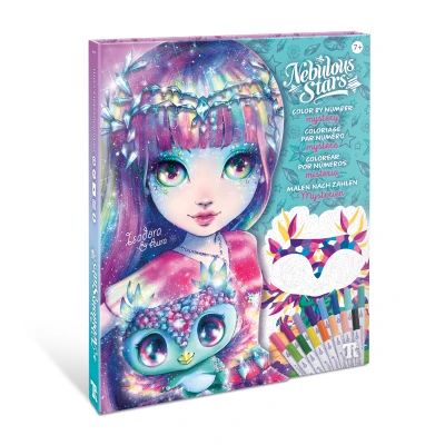 NEBULOUS STARS Kreatywna kolorowanka z flamastrami Mystery 7+ | Pan Piksel