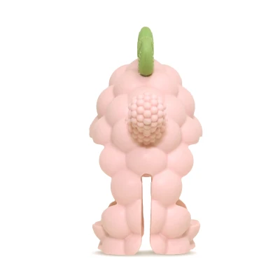 RAZBABY Gryzak silikonowy Razberry Grip różowy | Pan Piksel