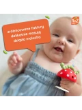 RAZBABY Gryzak Chompy z przyssawką różowy | Pan Piksel