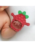 RAZBABY Gryzak silikonowy Razberry Grip błękitny | Pan Piksel