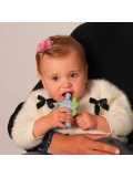 RAZBABY Gryzak silikonowy Razberry Grip błękitny | Pan Piksel