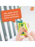 RAZBABY Gryzak i grzechotka 2w1 gruszka Raz-pear | Pan Piksel