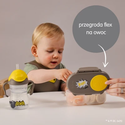 B.BOX Batman by Snackbox pojemnik na przekąski | Pan Piksel
