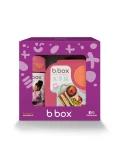 B.BOX Zestaw Sportowa butelka tritanowa 450 ml + Mini Lunchbox Strawberry Shake | Pan Piksel