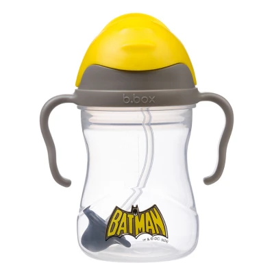 B.BOX Batman by Bidon ze słomką 240 ml | Pan Piksel