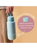 B.BOX Nakładka na butelkę 1L White Out | Pan Piksel