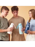 B.BOX Nakładka na butelkę 1L White Out | Pan Piksel