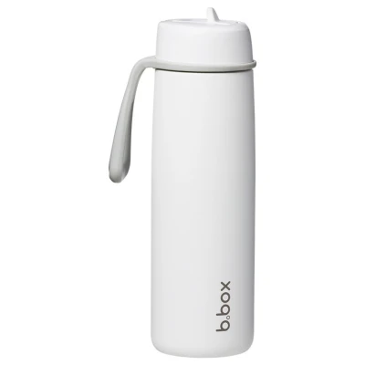 B.BOX Butelka termiczna 690 ml White Out | Pan Piksel