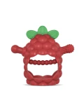 RAZBABY Gryzak silikonowy Razberry Grip czerwony | Pan Piksel