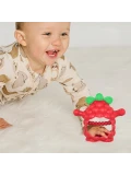 RAZBABY Gryzak silikonowy Razberry Grip czerwony | Pan Piksel
