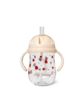 VANILLA COPENHAGEN Kubek do picia ze słomką Tritan 300 ml Ladybug 6 m | Pan Piksel