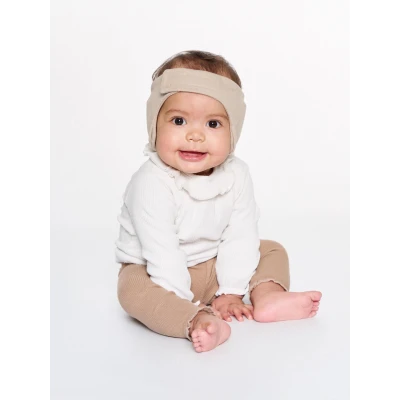 DOOKY Słuchawki ochronne opaska 0-6 m Beige | Pan Piksel
