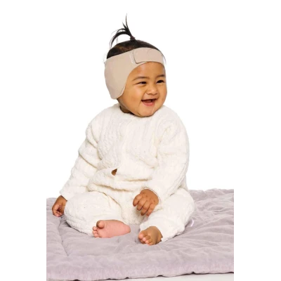 DOOKY Słuchawki ochronne opaska 6-12m Beige | Pan Piksel