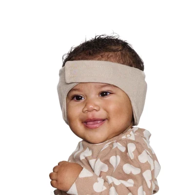 DOOKY Słuchawki ochronne opaska 6-12m Beige | Pan Piksel