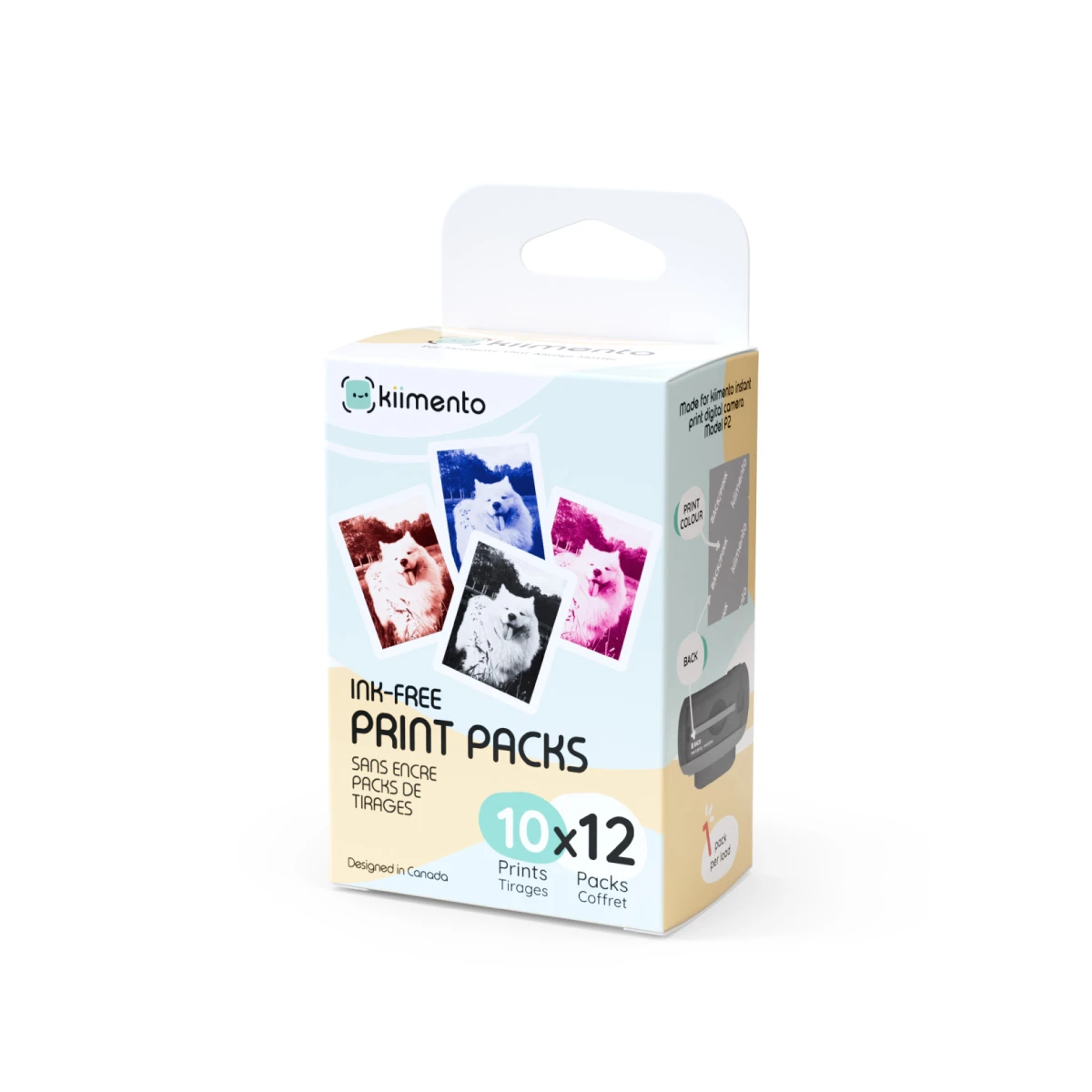 Wkłady Papieru do Aparatu Print Pro. 120 sztuk. | Pan Piksel