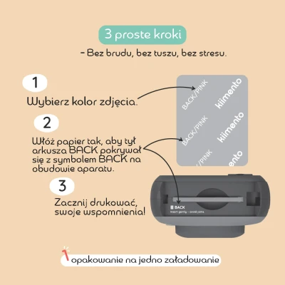 Wkłady do Kiimento P2 Print Packs | Pan Piksel