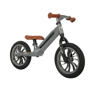 Qplay Rowerek Biegowy Racer Grey | Pan Piksel