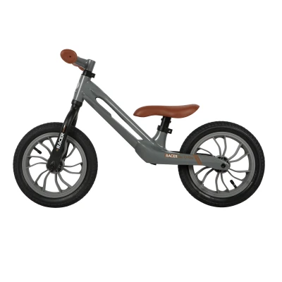 Qplay Rowerek Biegowy Racer Grey | Pan Piksel