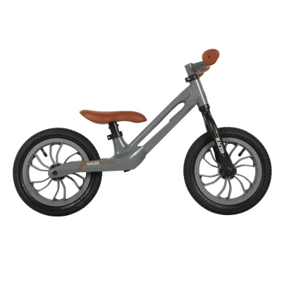 Qplay Rowerek Biegowy Racer Grey | Pan Piksel