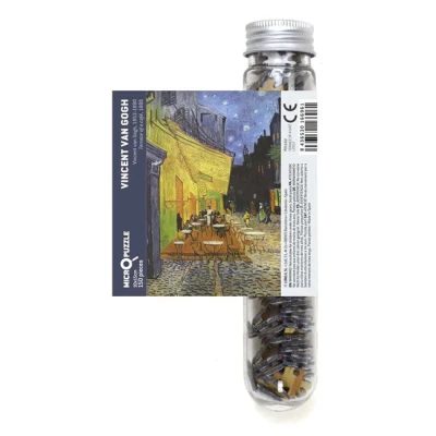 LONDJI Puzzle mikro menzurka Terrace of a cafe Van Gogh | Pan Piksel