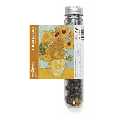 LONDJI Puzzle mikro menzurka Słoneczniki Van Gogh | Pan Piksel