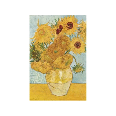LONDJI Puzzle mikro menzurka Słoneczniki Van Gogh | Pan Piksel