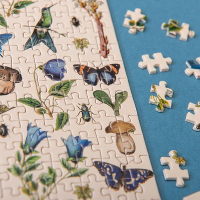 LONDJI Puzzle mikro menzurka Blue Biodiversity | Pan Piksel